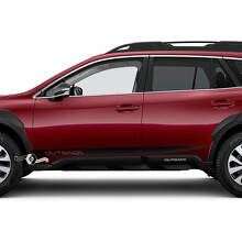 Suba Outback Side Rocker Panel Vinyle Autocollant Décalcomanie graphique Suba
 2