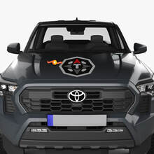 Autocollant de décalcomanie de logo de capot de Toyota Tacoma Trailhunter 2024
 4