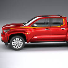Toyota Tacoma vintage Stripes pour Trailhunter 2024 TRD PRO, SR5, Autocollant décalcomanie PreRunner
 3