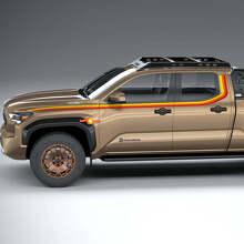 Kit d'autocollants vinyle bandes latérales vintage pour Toyota Tacoma 2024_5