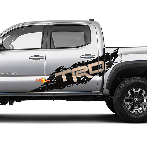 Toyota Tacoma TRD côté autocollant autocollant camion Wrap Splash - TRD SIDE
