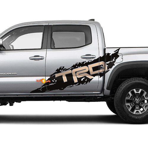 Kit de décalcomanies latérales style éclaboussures TRD pour Toyota Tacoma