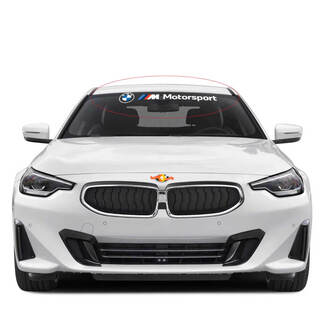 Autocollant en vinyle BMW M Motorsport Pare-brise Decal
