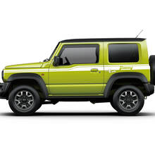 Suzuki JIMNY Side Stripes Portes autocollant graphique avec dégradé
 5