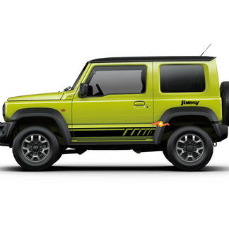 Suzuki JIMNY AMG Gelandewagen Style Side Stripes Portes autocollant graphique
