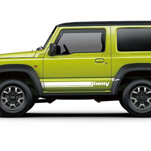 Autocollant bande latérale pour bas de caisse Lettrage pour Suzuki JIMNY
