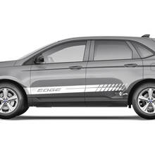 2x Côté Ford Edge Portes Vinyl Racing Stripes corps décalque vinyle graphique autocollant 2
 3
