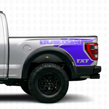 Autocollants en vinyle style Raptor pour garde-boue arrière Musclecar F-150_2
