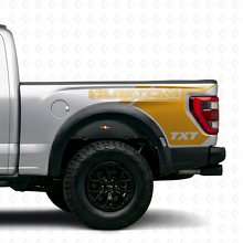 Autocollants en vinyle style Raptor pour garde-boue arrière Musclecar F-150_5