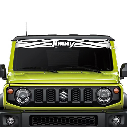 Graphiques d’autocollant de décalcomanie de pare-brise Suzuki JIMNY
