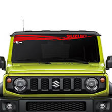 Suzuki JIMNY Pare-brise Wave autocollant graphique autocollant
 2