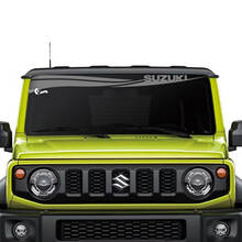 Suzuki JIMNY Pare-brise Wave autocollant graphique autocollant
 3