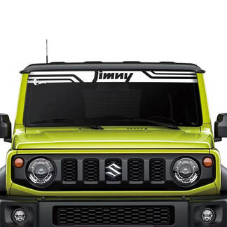 Graphiques d’autocollant de décalcomanie d’ailes de pare-brise Suzuki JIMNY
 1