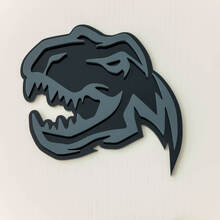 Badge 3D Badges Fender Emblème TRX Dinosaure Dodge 2
 4