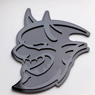 Dodge Demon Badge 3D Badges d'aile Emblème
