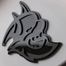 Dodge Demon Badge 3D Badges d'aile Emblème
 3