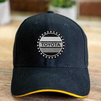 Toyota TRD gris Vintage étoiles camionneur chapeau brodé Toyota Logo casquette de Baseball
