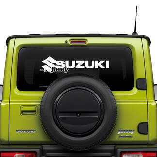 Graphiques d’autocollant de décalque de logo de fenêtre arrière de Suzuki JIMNY
 1