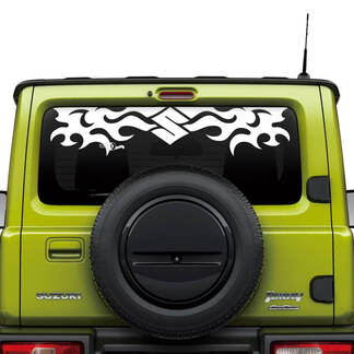 Suzuki JIMNY Tribal Rear Window Logo autocollant graphique
