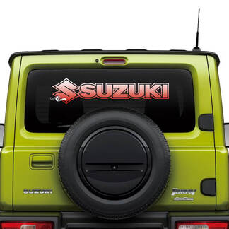 Suzuki JIMNY Logo Dégradé Fenêtre Arrière Logo autocollant graphique
