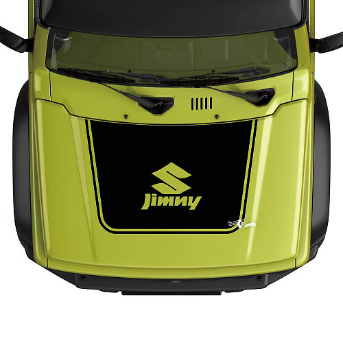 Suzuki JIMNY Hood Wrap Logo autocollant graphique
