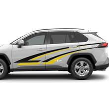 Kit d’autocollants graphiques de porte latérale pour autocollants en vinyle Toyota RAV4
 2