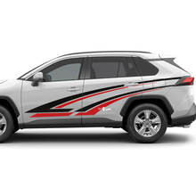 Kit d’autocollants graphiques de porte latérale pour autocollants en vinyle Toyota RAV4
 3