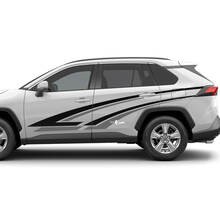 Kit d’autocollants graphiques de porte latérale pour autocollants en vinyle Toyota RAV4
 4