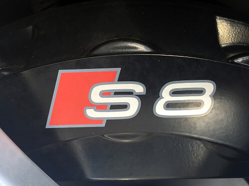 Autocollant Vinyle Logo Étrier de Frein S8 pour Audi S8