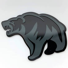 Angry Grizzly Bear Badge 3D personnalisé Badges de garde-boue Emblème
 5