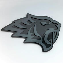 Badge d'aile 3D Helltiger Tête de Tigre_2