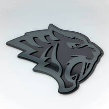 Badge d'aile 3D Helltiger Tête de Tigre_3