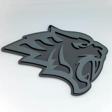 Badge d'aile 3D Helltiger Tête de Tigre_5