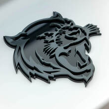 Helltiger Tiger Badge 3D Badges d'aile Emblème 2
 5