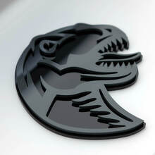 Badge emblème aile 3D dinosaure T-Rex_6