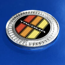 Badge 3D Toyota Tacoma Vintage TRD Retro Heritage Racing Stripes Emblème en métal et aluminium
 2
