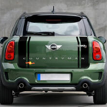 Mini Cooper Countryman JCW capot capot et bandes arrière autocollant graphique décalcomanie
 2