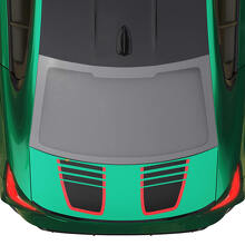 Capot et coffre CS CSL style Stripe pour BMW M4 M3 G82 G83 M Performance autocollant en vinyle
 3