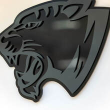 Emblème de badges d'aile d'insigne 3D personnalisé de tigre
 2