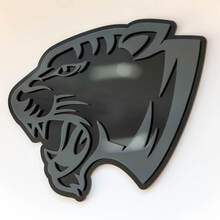 Emblème de badges d'aile d'insigne 3D personnalisé de tigre
 3