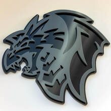 Badge 3D personnalisé Dragon, emblème de badges d'aile
 2