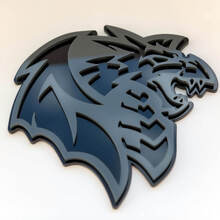 Badge 3D personnalisé Dragon, emblème de badges d'aile
 3