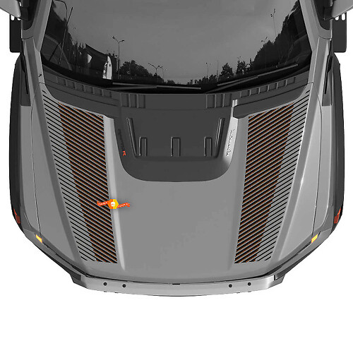 Hood Graphics 2024 Ford F150 Raptor R Autocollant en vinyle 2
