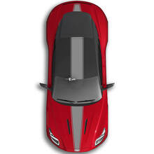 Autocollants vinyle pour capot à rayures, toit et coffre de l'Aston Martin DB11
 3