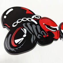 Badge d'aile personnalisée 3D HellBee Black Widow Spider pour Dodge_4