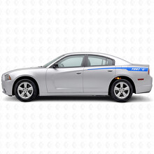 Autocollant vinyle latéral bandes d'accent personnalisées pour Dodge Charger 2011-2014_2