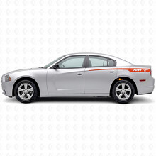 Autocollant vinyle latéral bandes d'accent personnalisées pour Dodge Charger 2011-2014_4