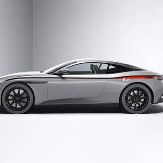 Autocollants latéraux en vinyle Aston Martin DB11 Full Body Line
