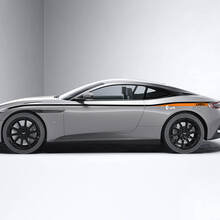 Autocollants latéraux en vinyle Aston Martin DB11 Full Body Line
 2