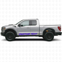 Paire d'autocollants en vinyle pour bannière de porte Power Stroke Compatible avec : Musclecar Superduty Truck_2
